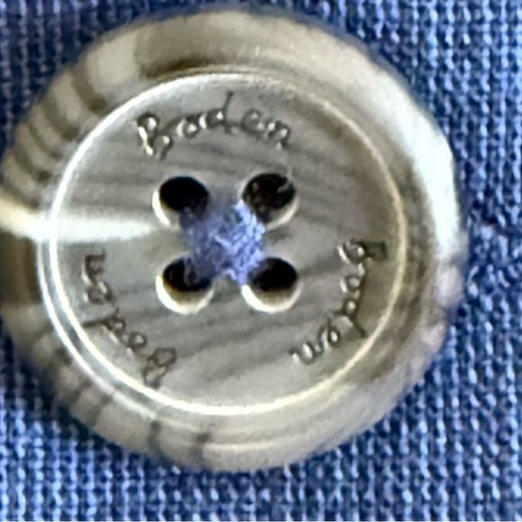 Boden (Mini Boden) Little Boy's Size 3-4 100% Cotton Blue Blazer Jacket - Picture 11 of 11